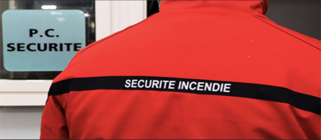 Service de sécurité incendie de l'entreprise de gardiennage Ice Security